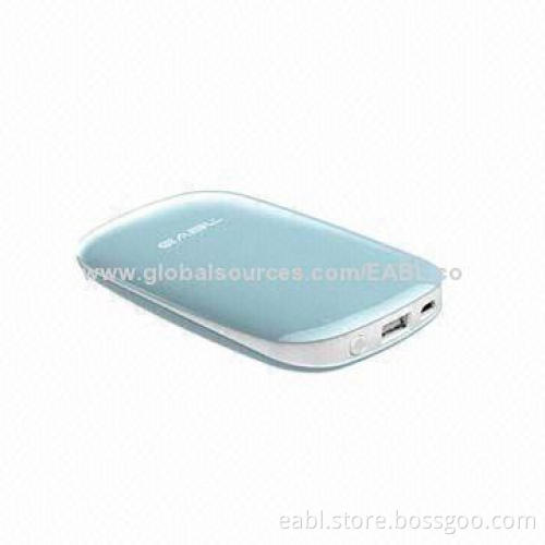 5,000mAh Portable Power Supply with ABS Housing, Suitable for Most Phones